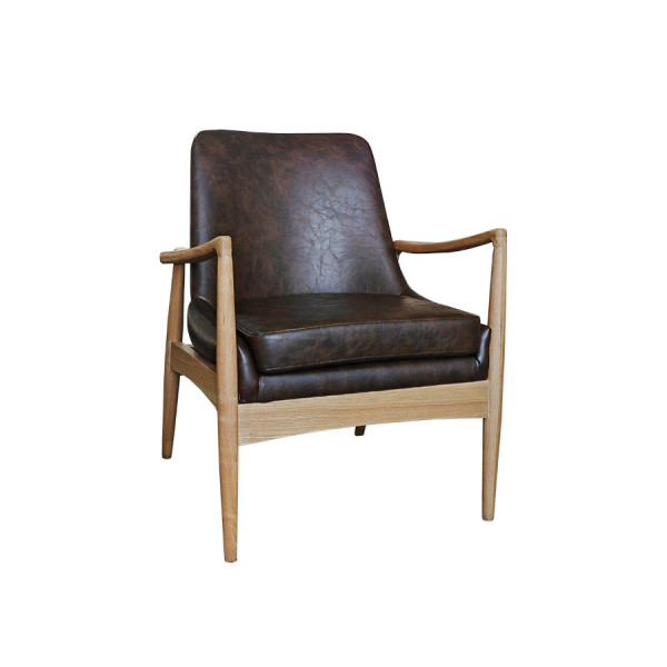 Humphrey Leathair Accent Chair